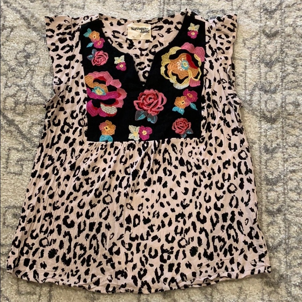 Leopard Top